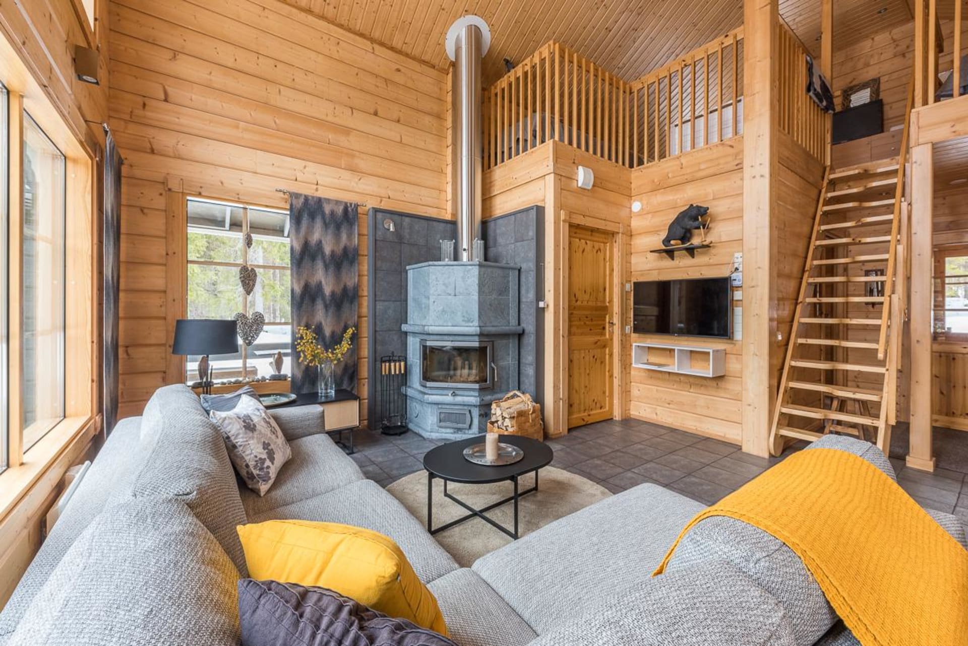 Log builted cottage Ihtinginrinne in Kuusamo