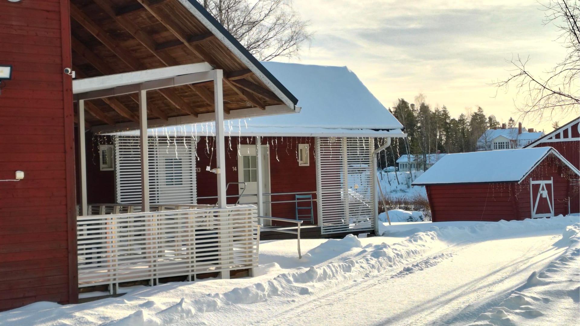 Taiga Resort in winter