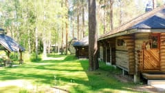 Accommodation and garden in Urpolan Kartano Humppila, Finland