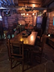 An interior picture of the Tavern