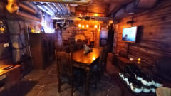 An interior picture of the Tavern