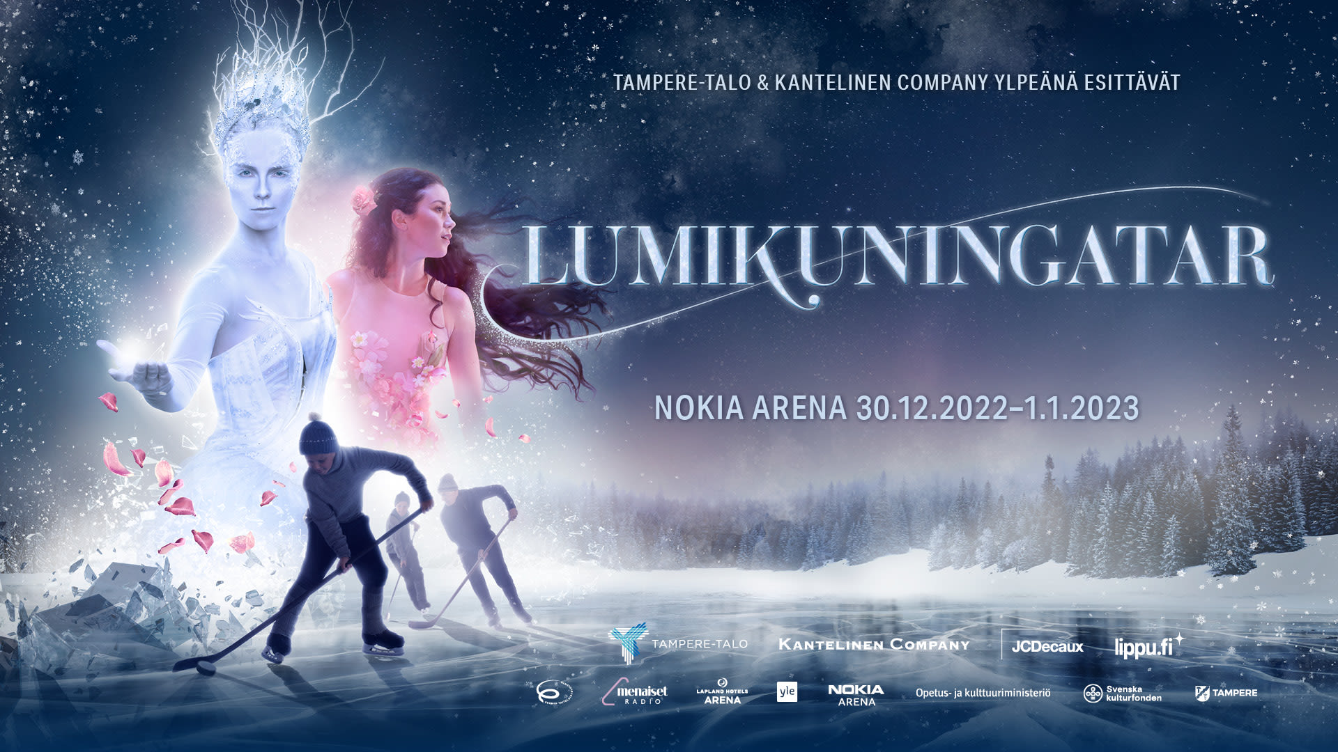 The new Finnish ice ballet extravaganza The Snow Queen is based on the magical fairytale by H. C. Andersen.