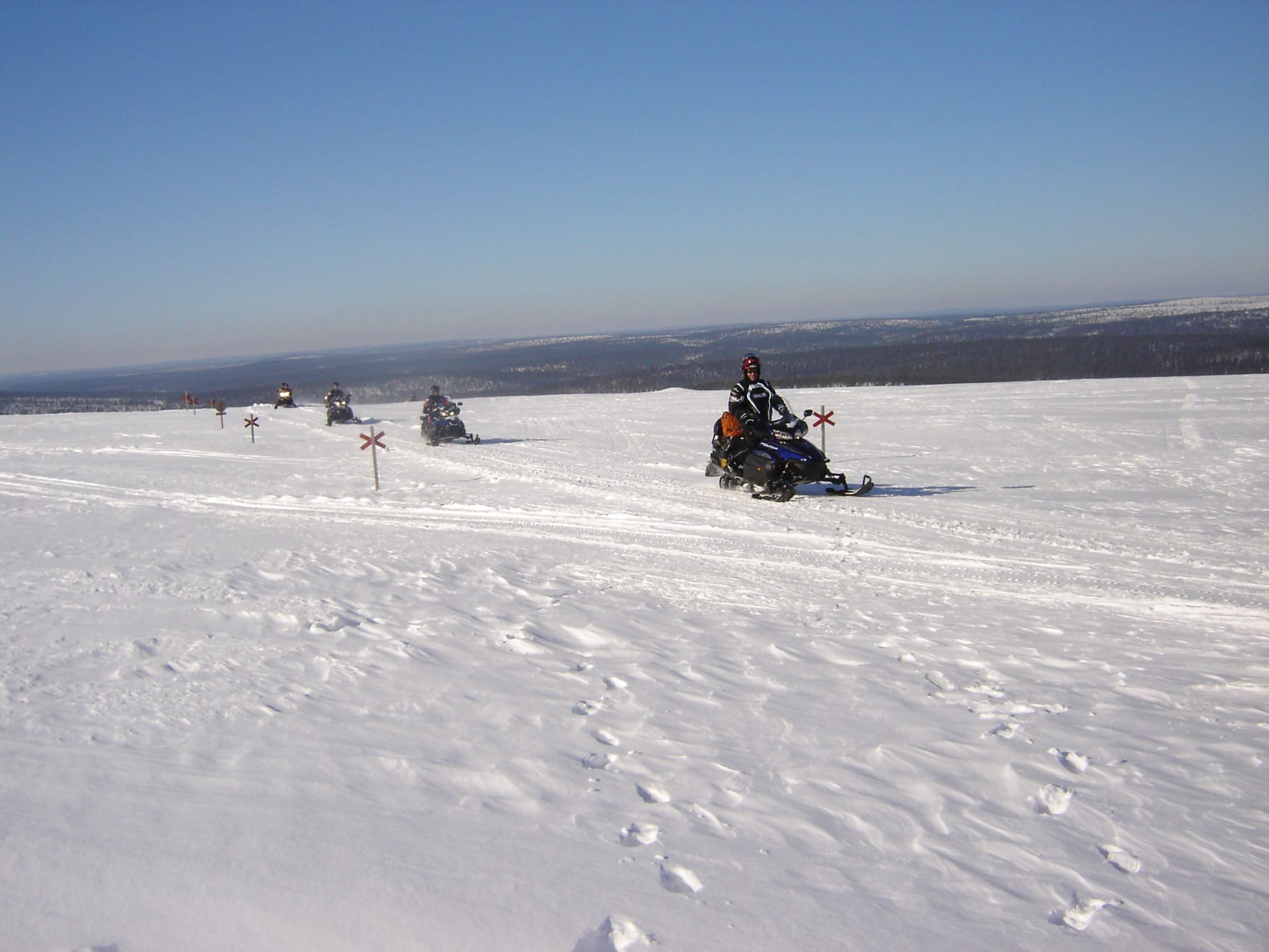 Snowmobile safari 1 hour