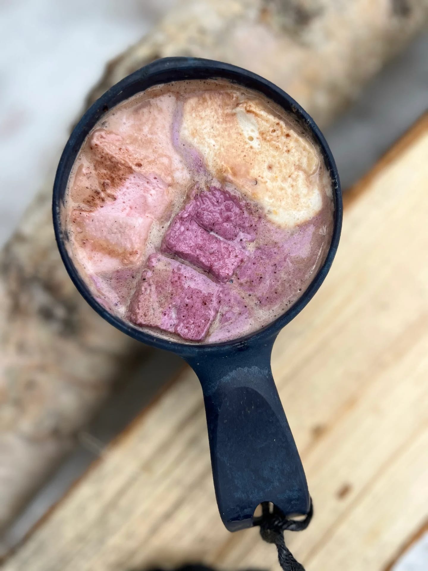 Marshmallows and hot chocolate