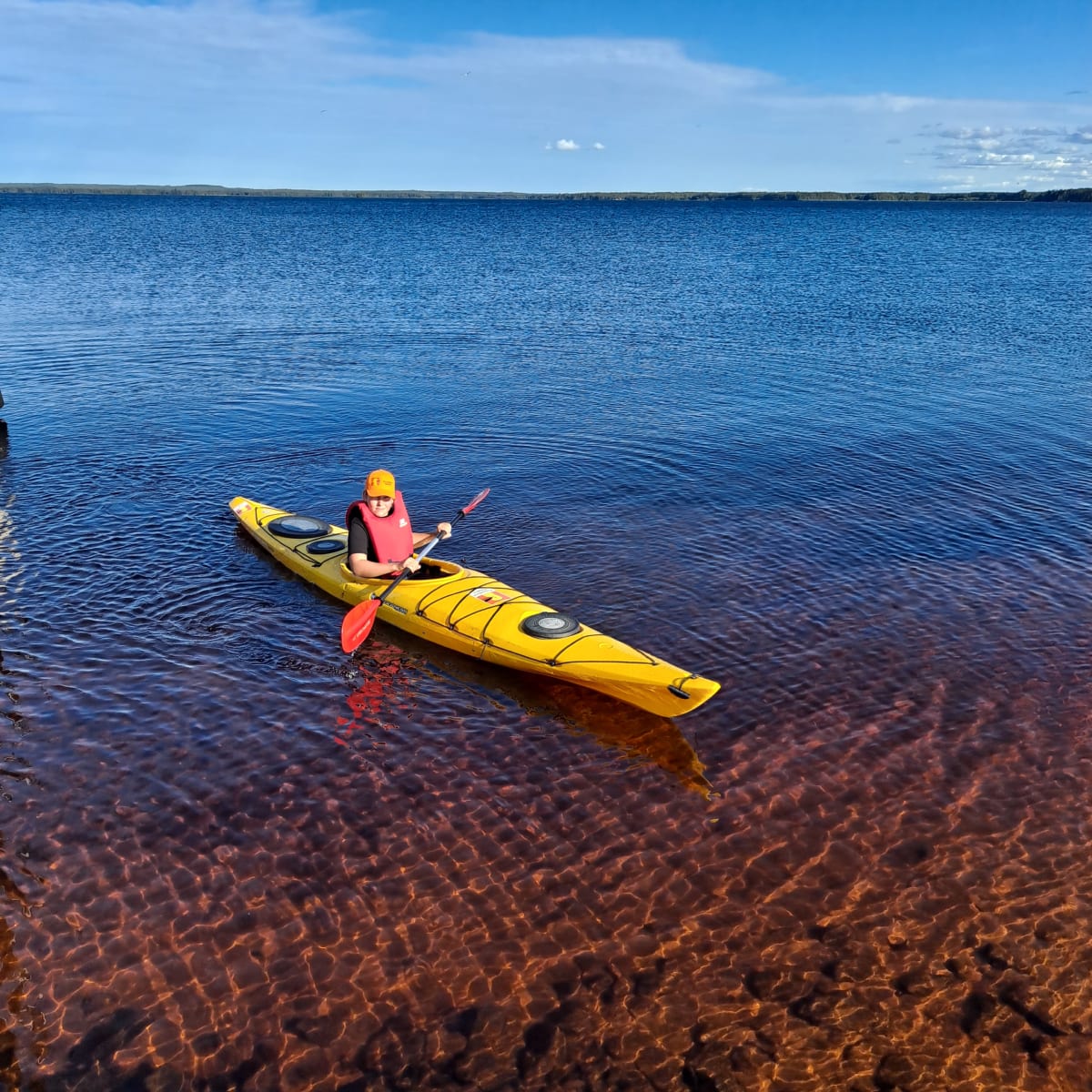 Kayaking ABC at Ärjä Island