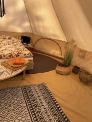 Glamping telttamajoite