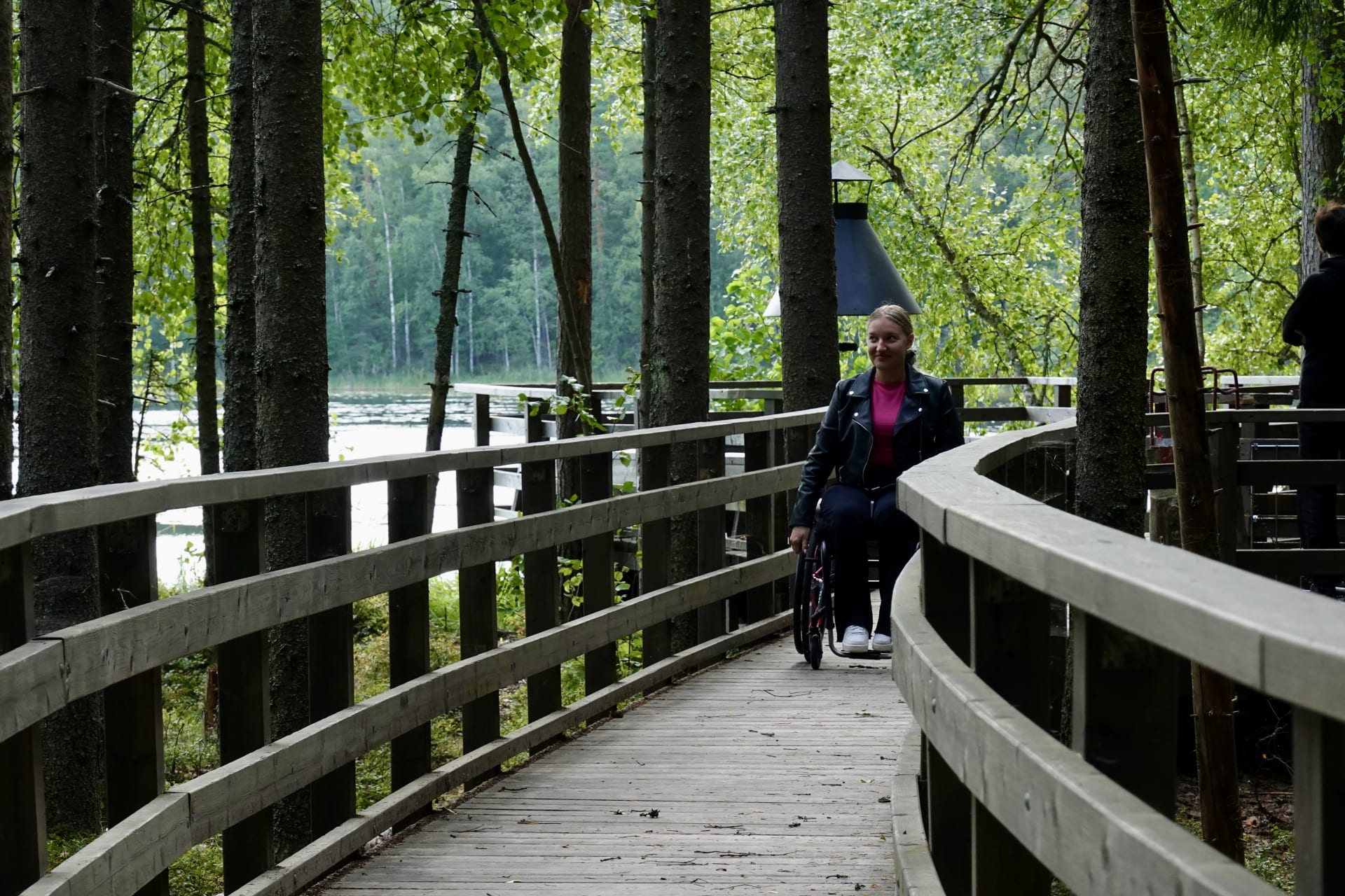 Accessible trail in Lapakisto