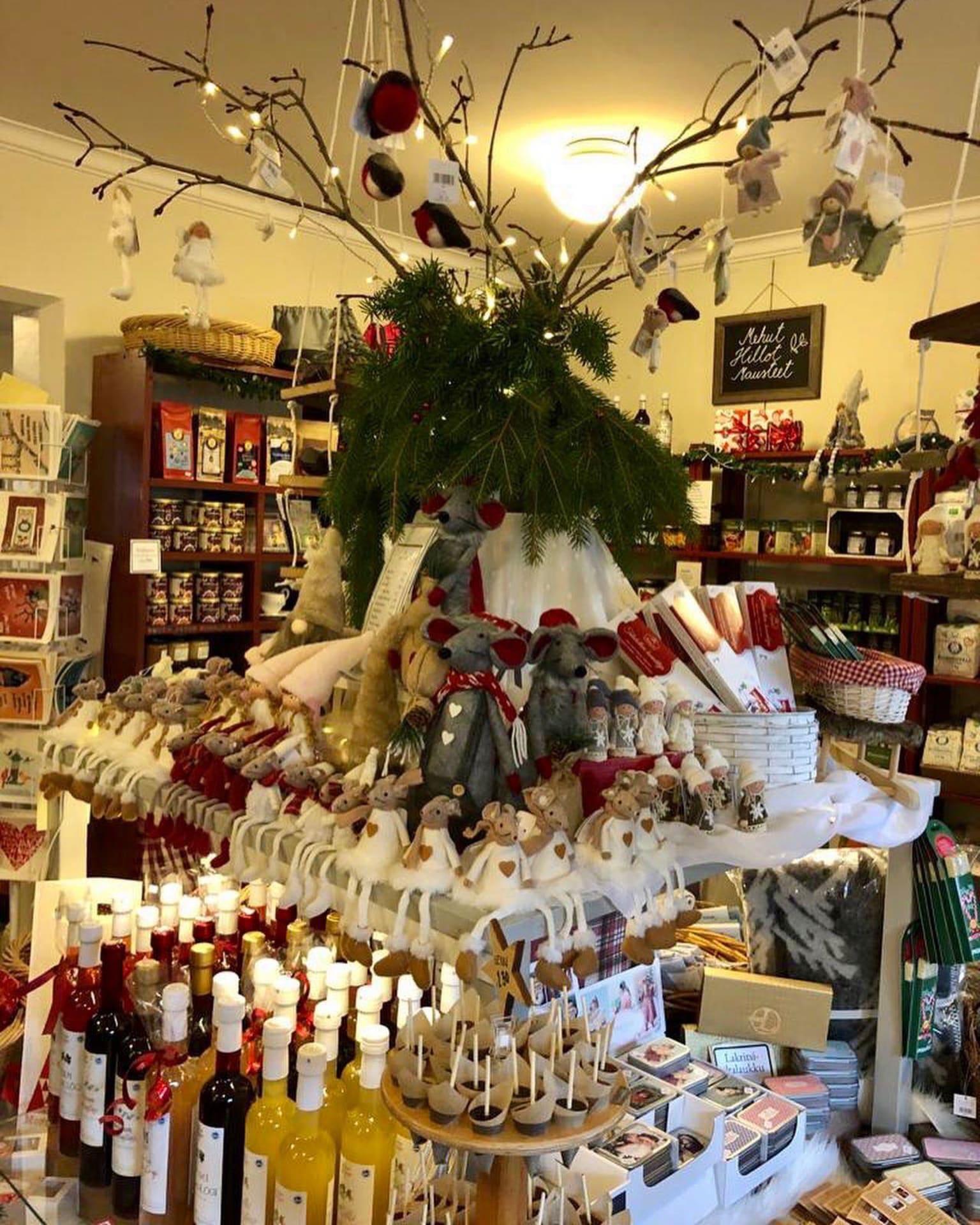 Christmas product at the local food shop.  Christmas product at the local food shop.