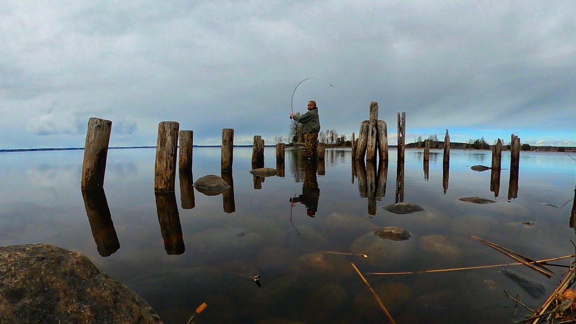 Street Fishing in Joensuu