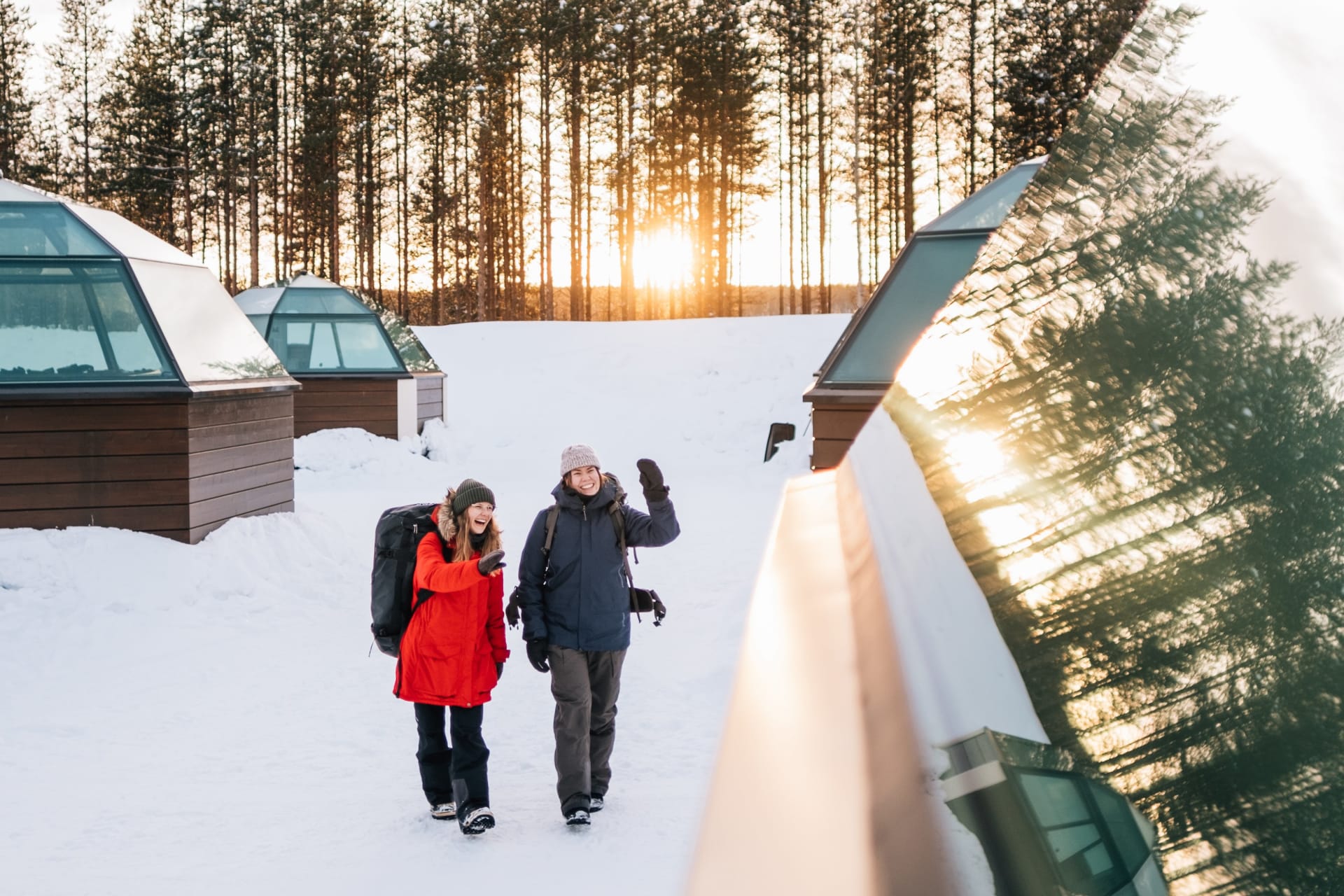 Overnight In A Glass Igloo At Arctic SnowHotel & Glass Igloos - Visit ...