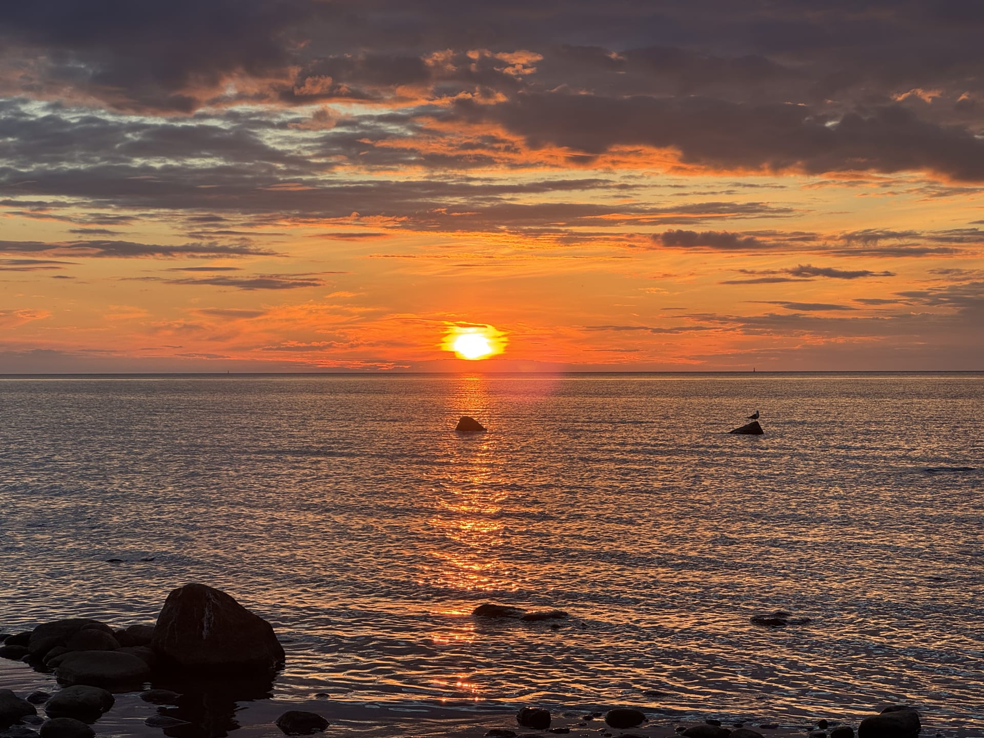 Midnight sun experience northern Finland