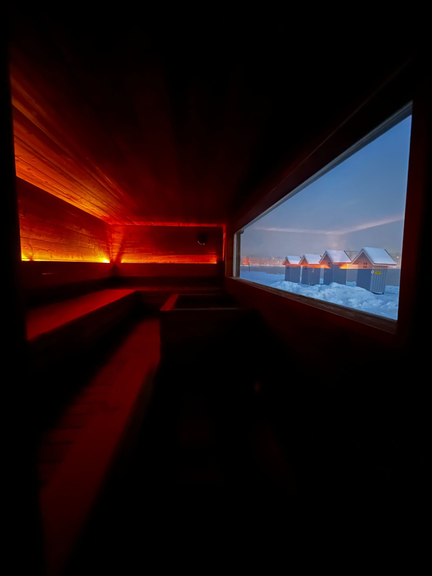 Löylykontti Tuira is warm