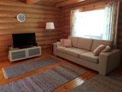Särkilahti cottage interior.