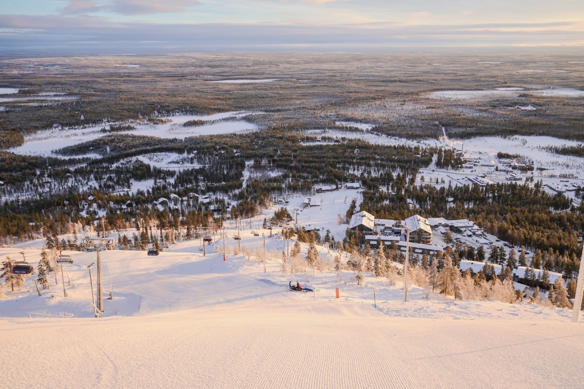 Pyhä Ski Resort in November