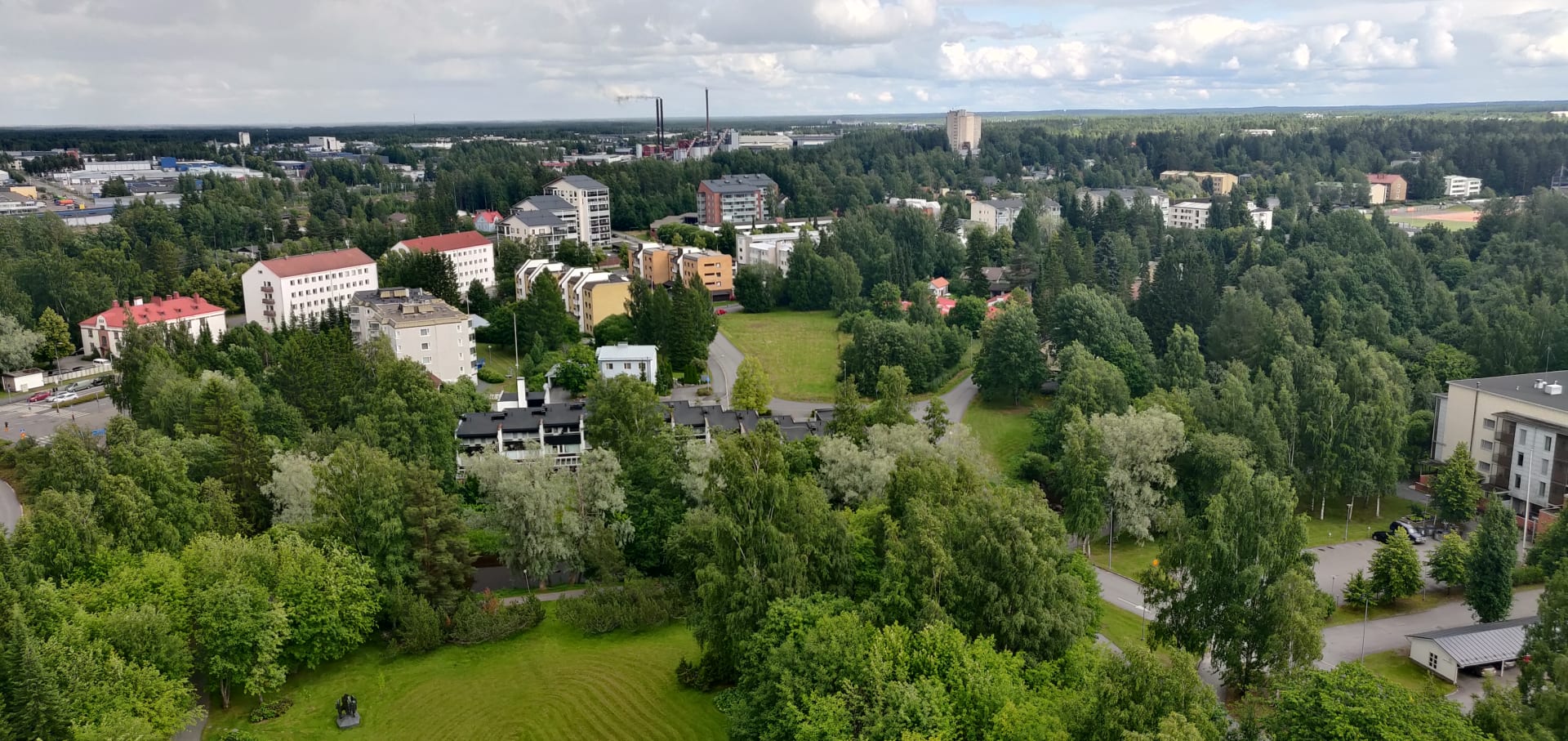 Guided Tour from the 65 meter high Lakeuden Risti Tower