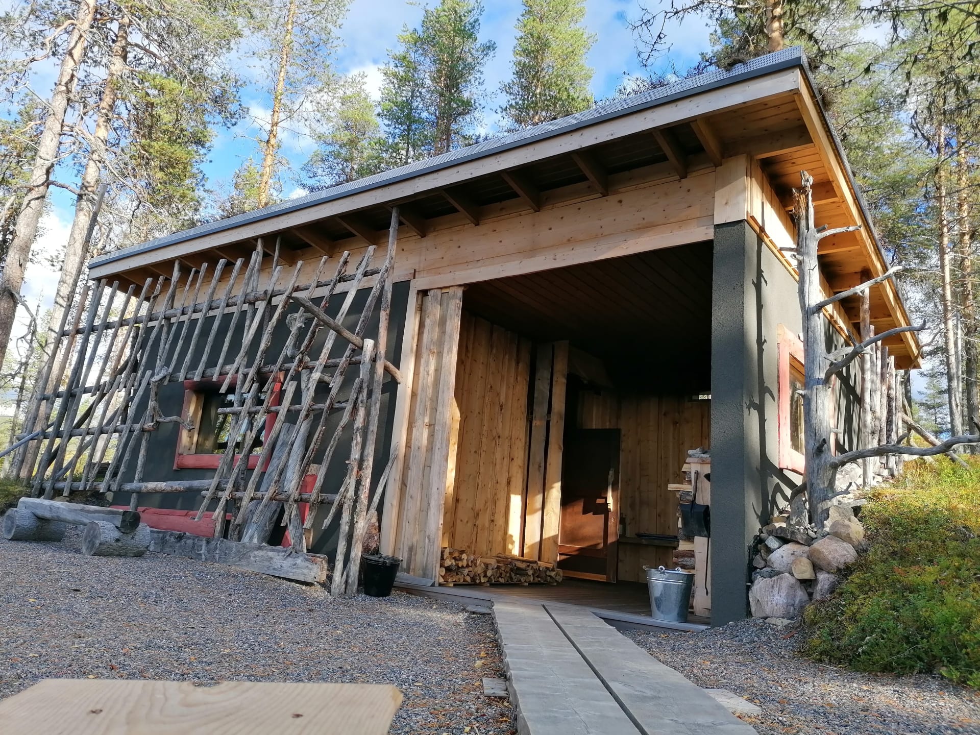 Smoked sauna in Rönölä