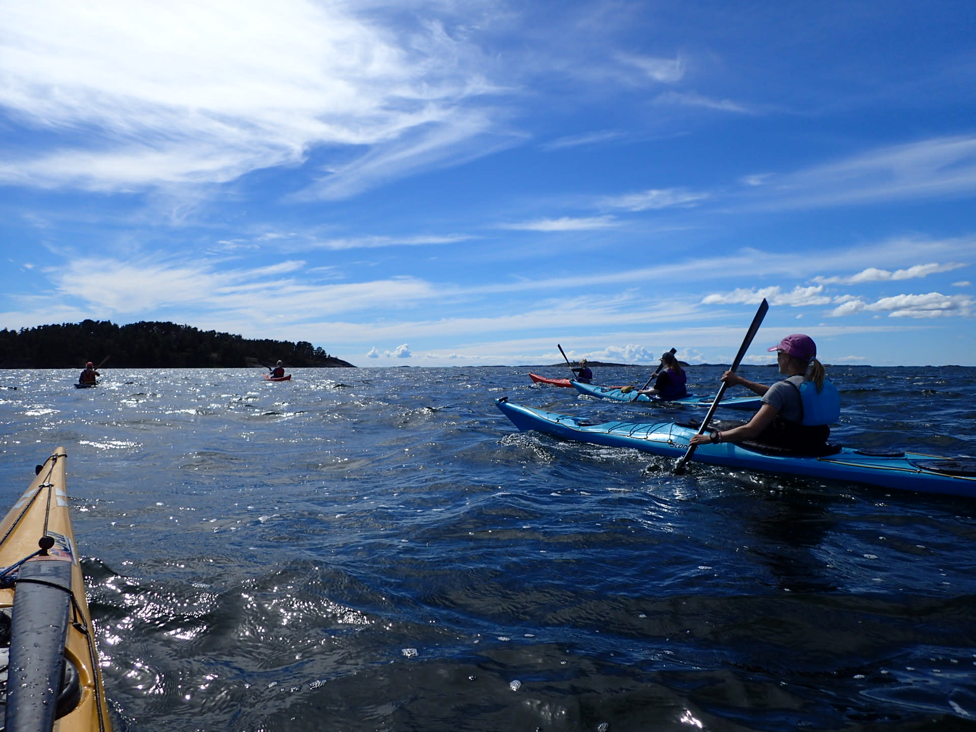 Summer paddling