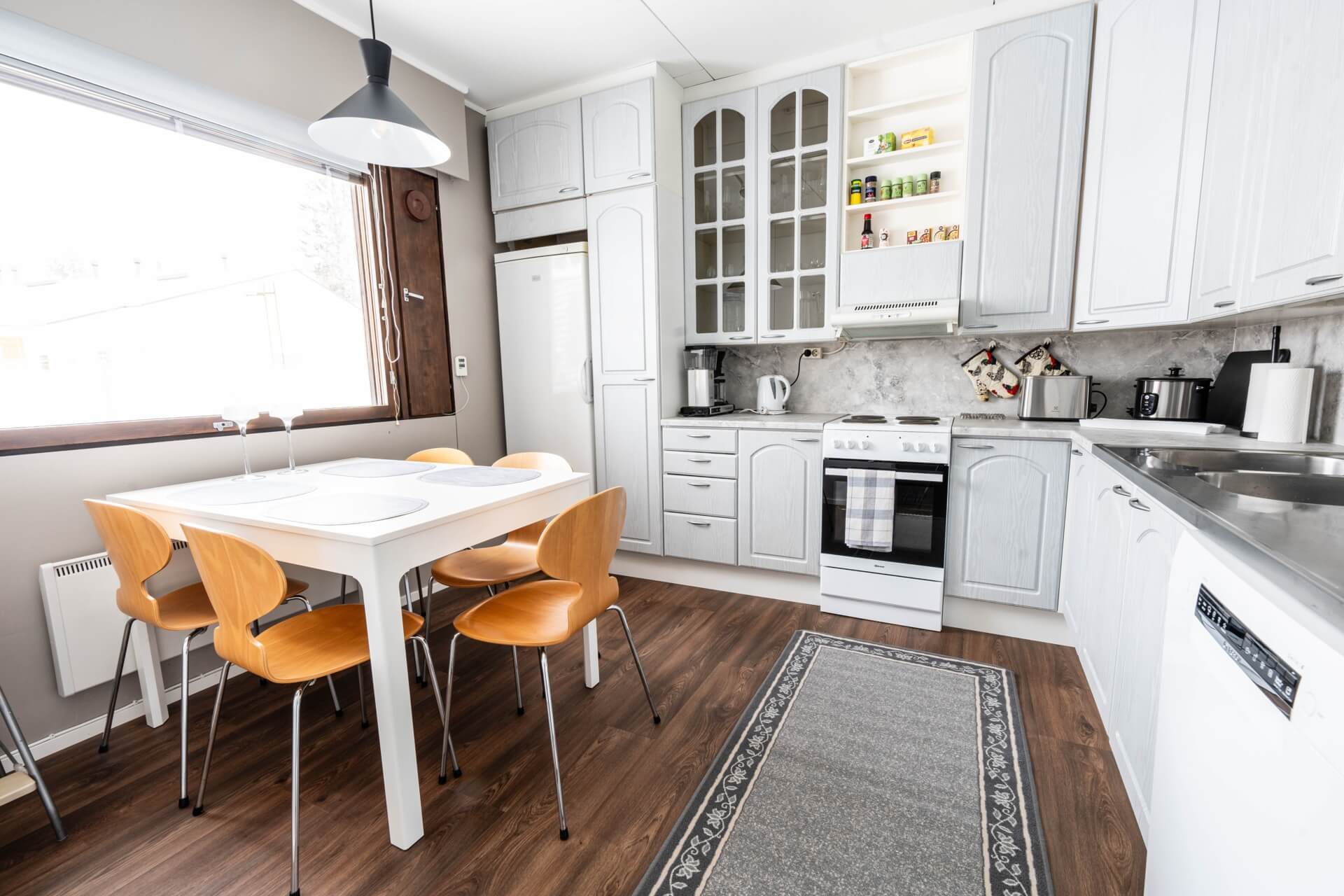 kitchen and dinning area