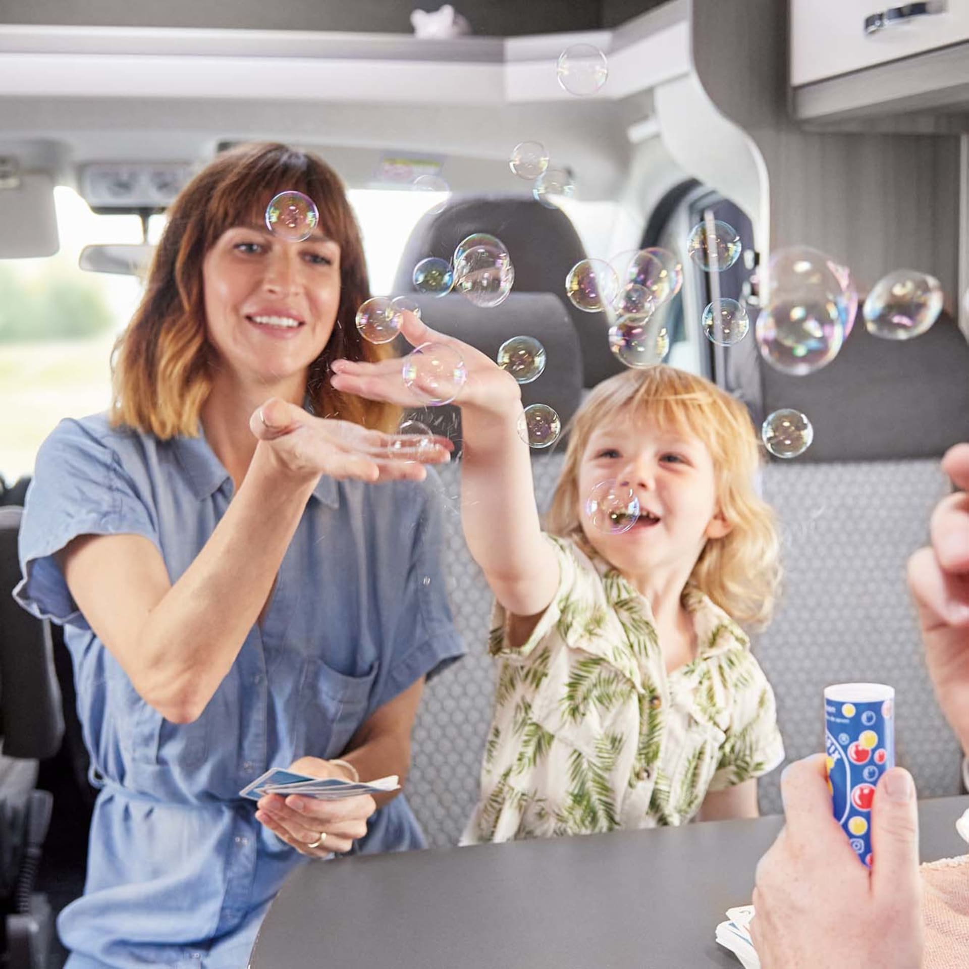 Families on a Touring Cars holiday
