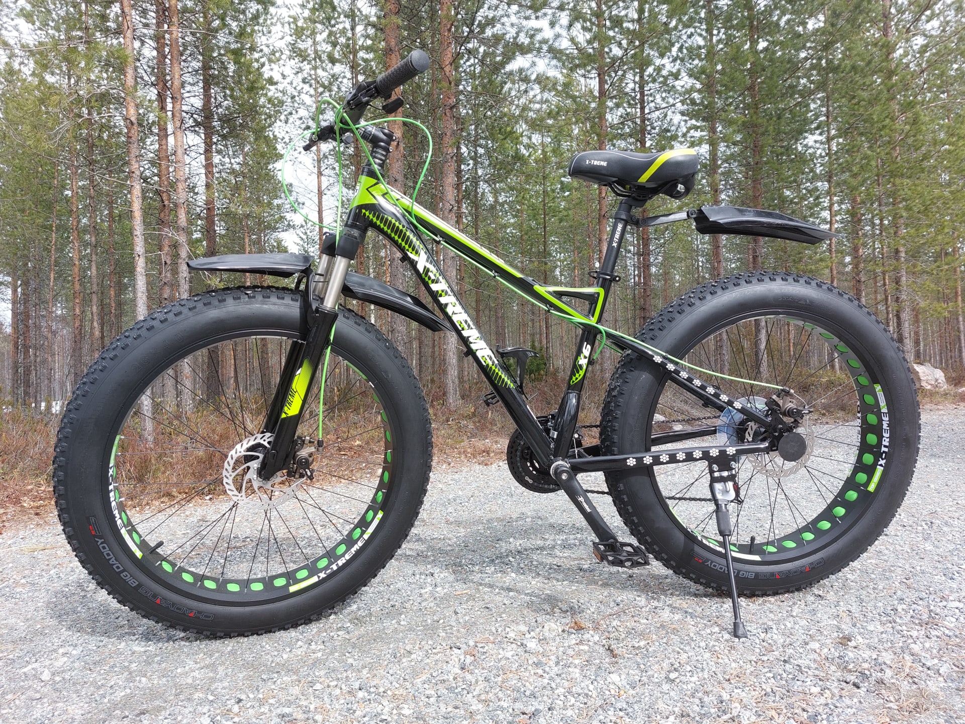 the raven fat bike