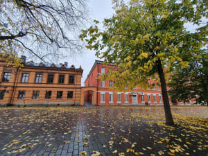 Old Town of Turku (autumn time)