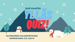 Bar Kaapin Yllästietovisa