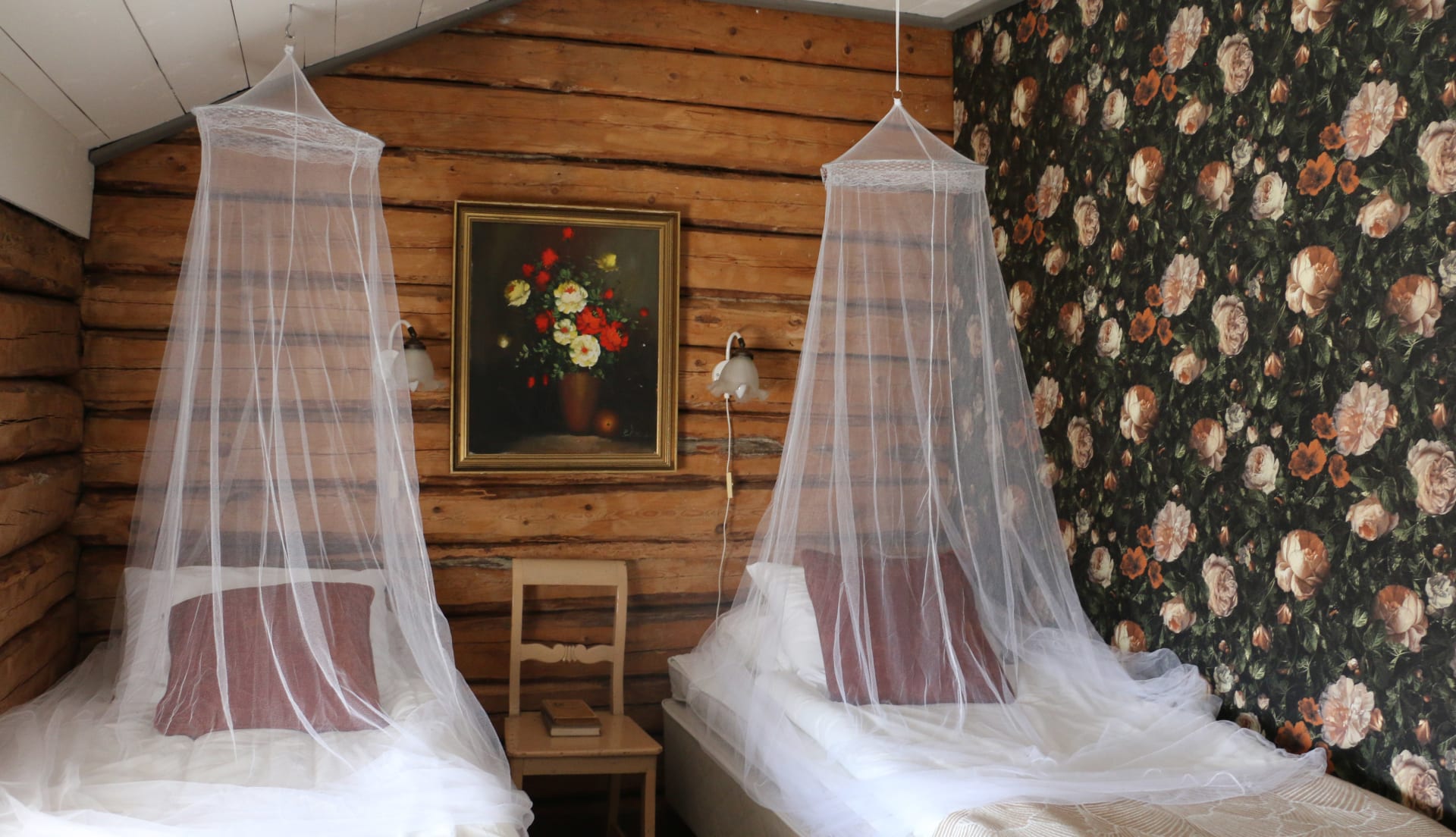 Villa Miilia's rooms are built on the upper floor of a late 19th-century house. 