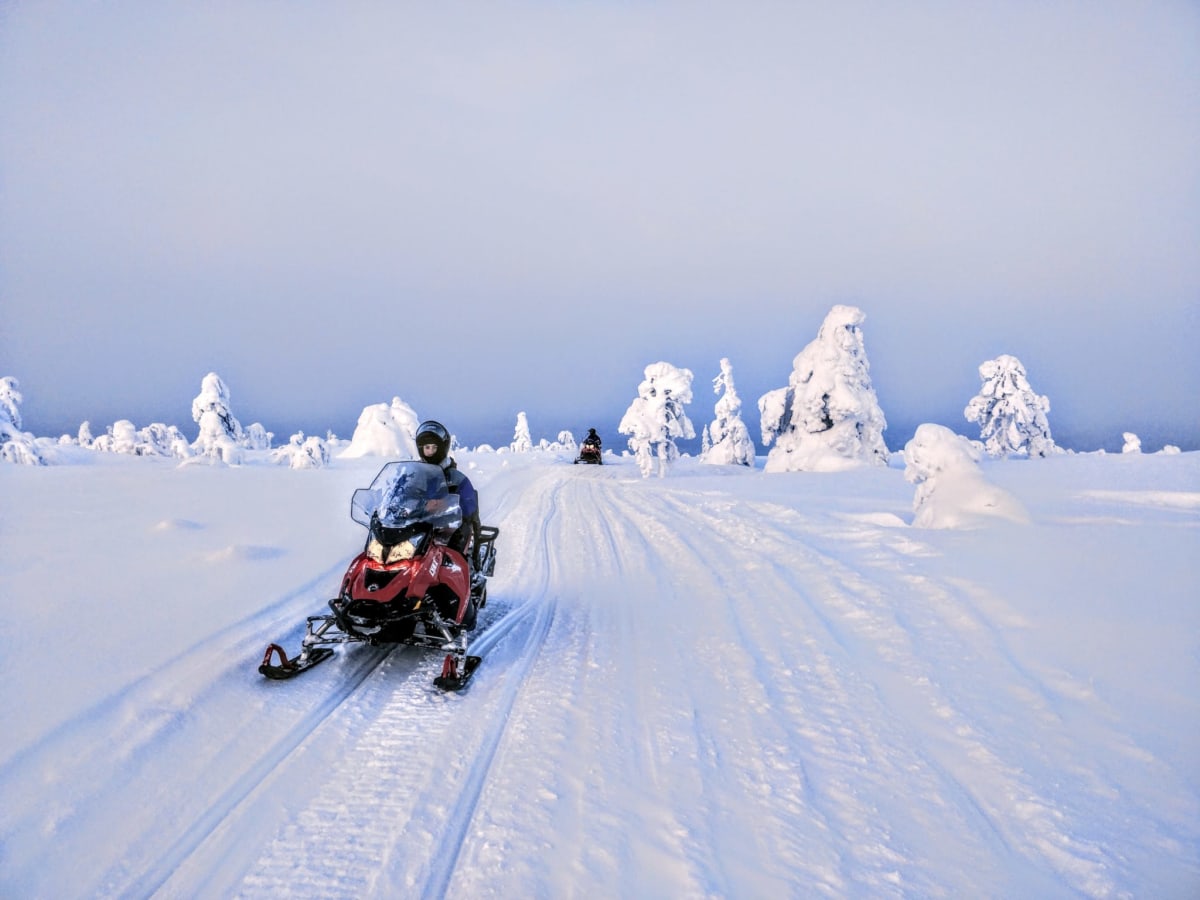 Snowmobiling Finland Full-Day Snowmobile Adventure With Lunch | Visit Finland