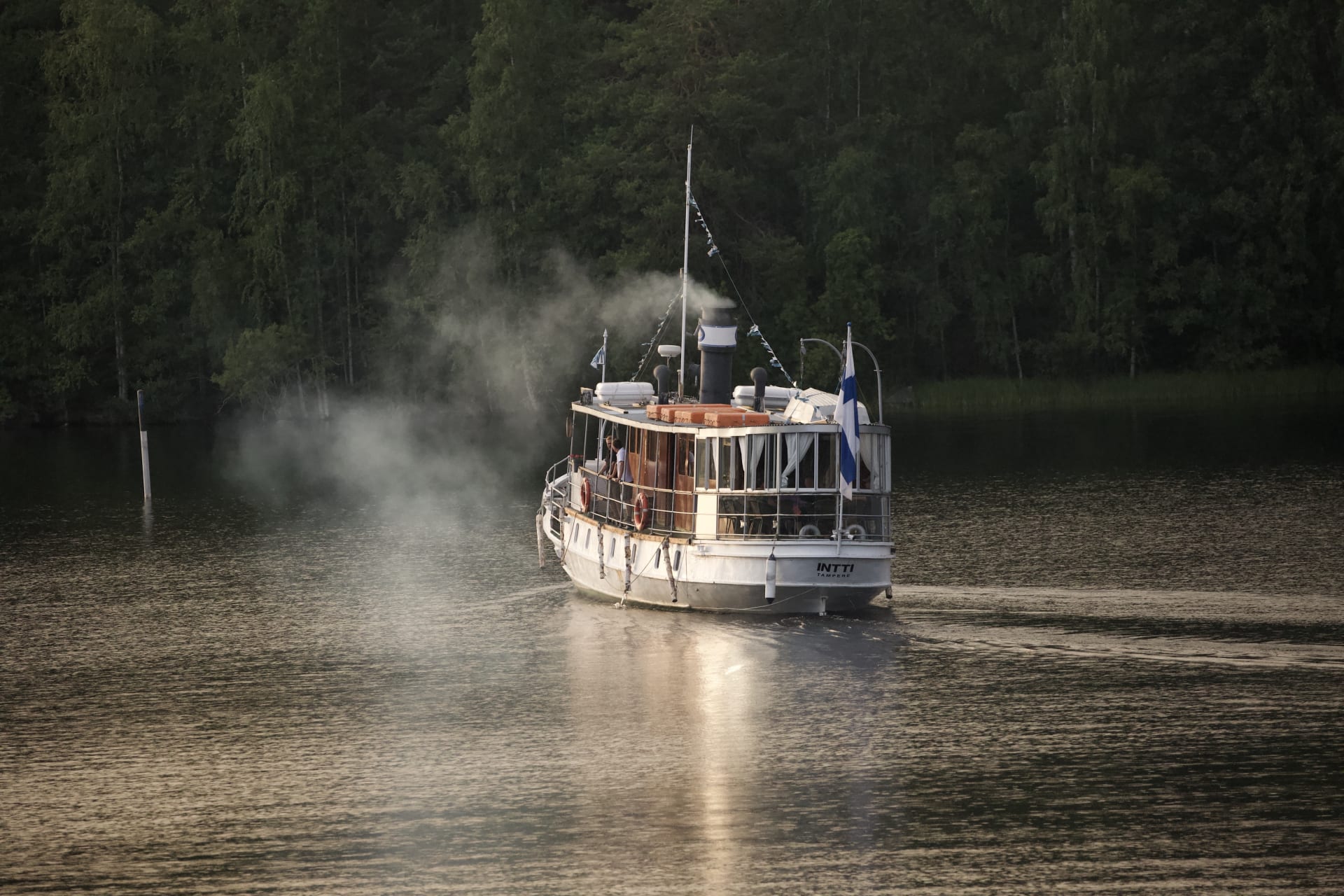 Evening cruise from Maisansalo to Tampere