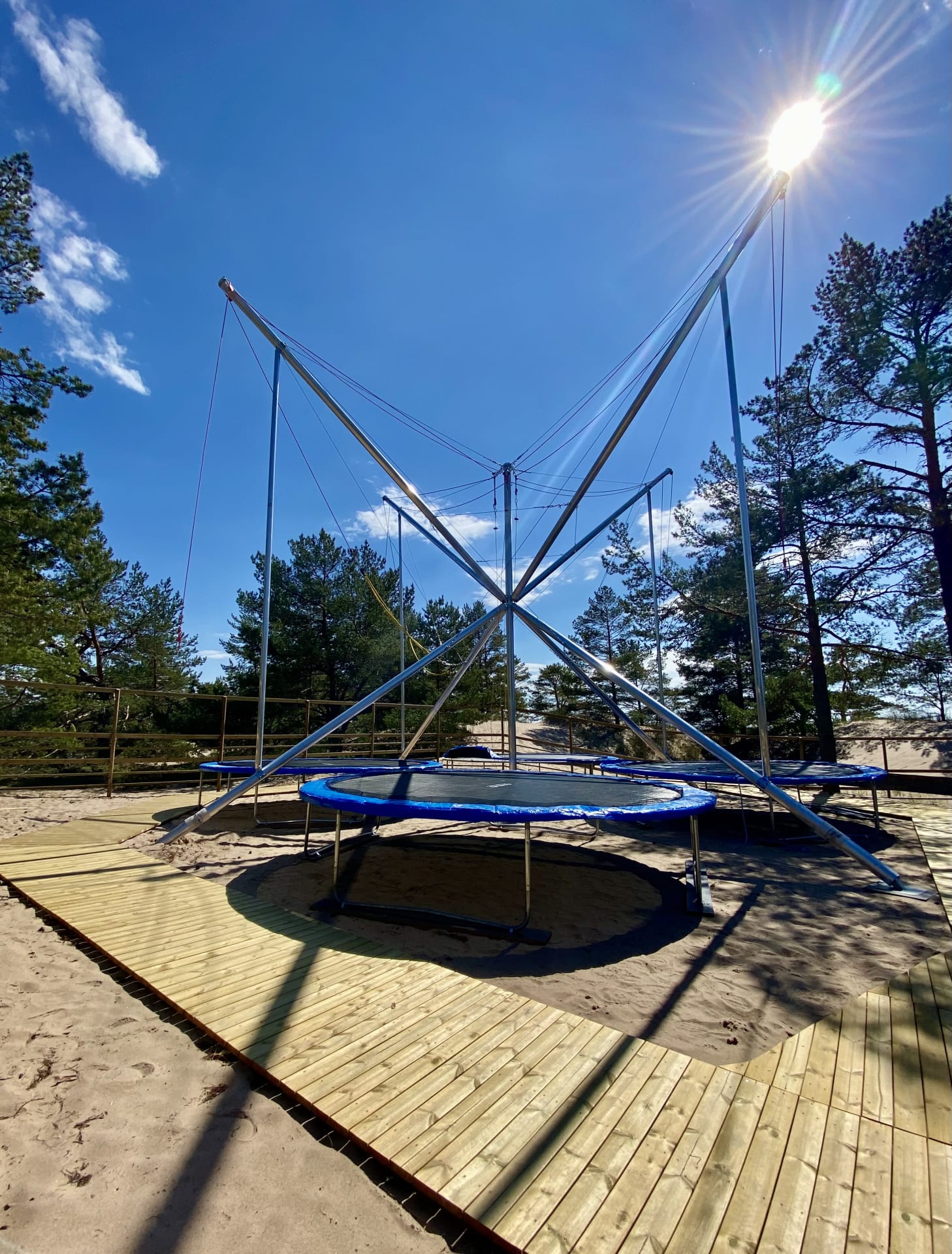 Bungee trampoline Bungee trampoline