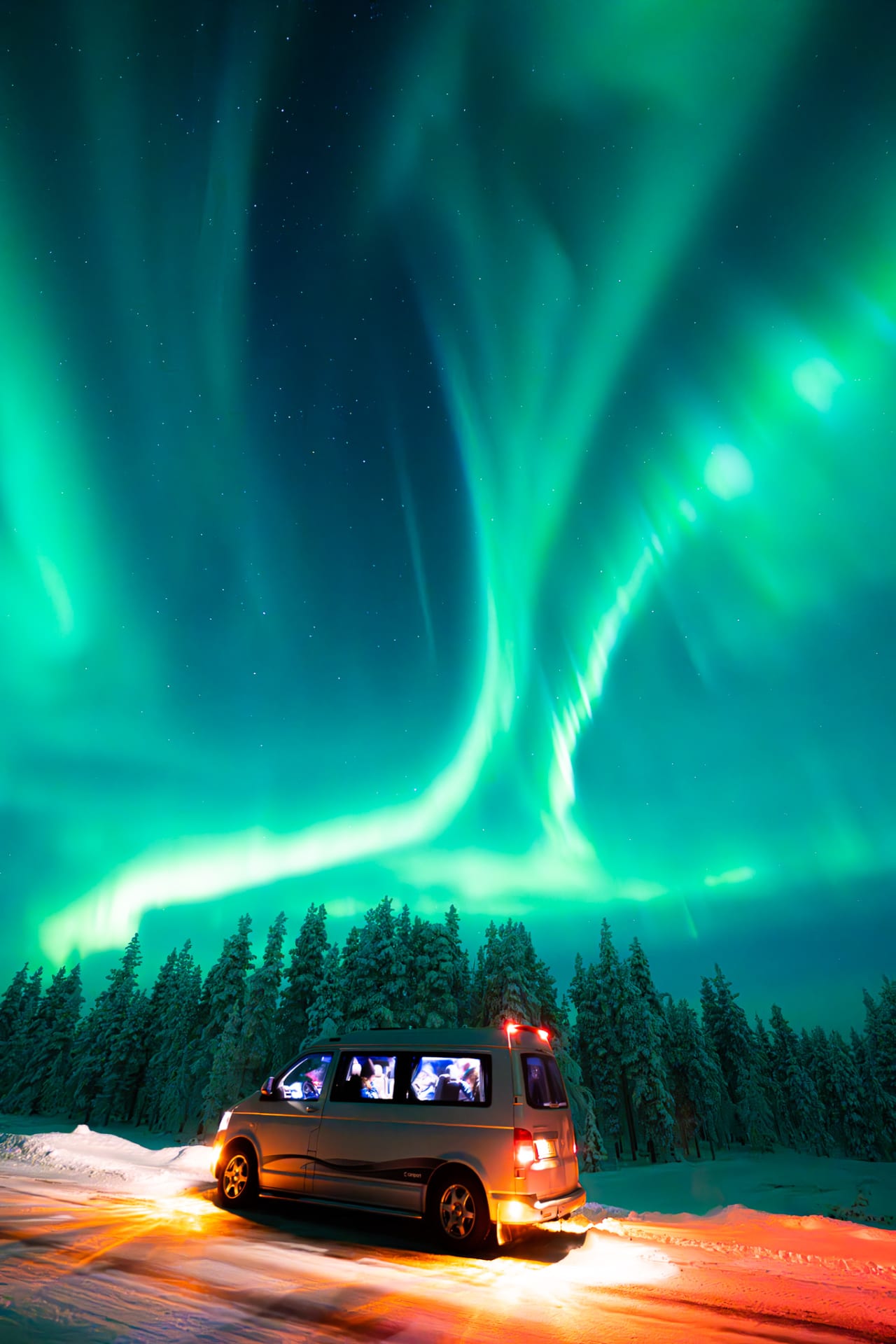 aurora overhead