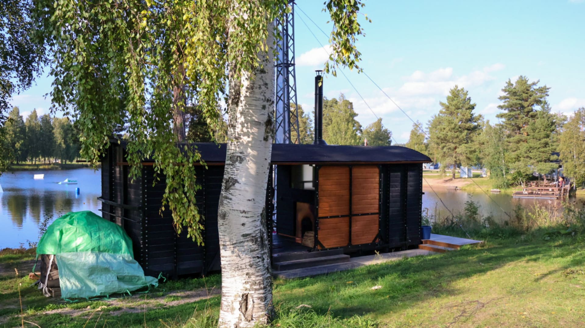 Experience Train Sauna (JunaSauna) | Visit Finland