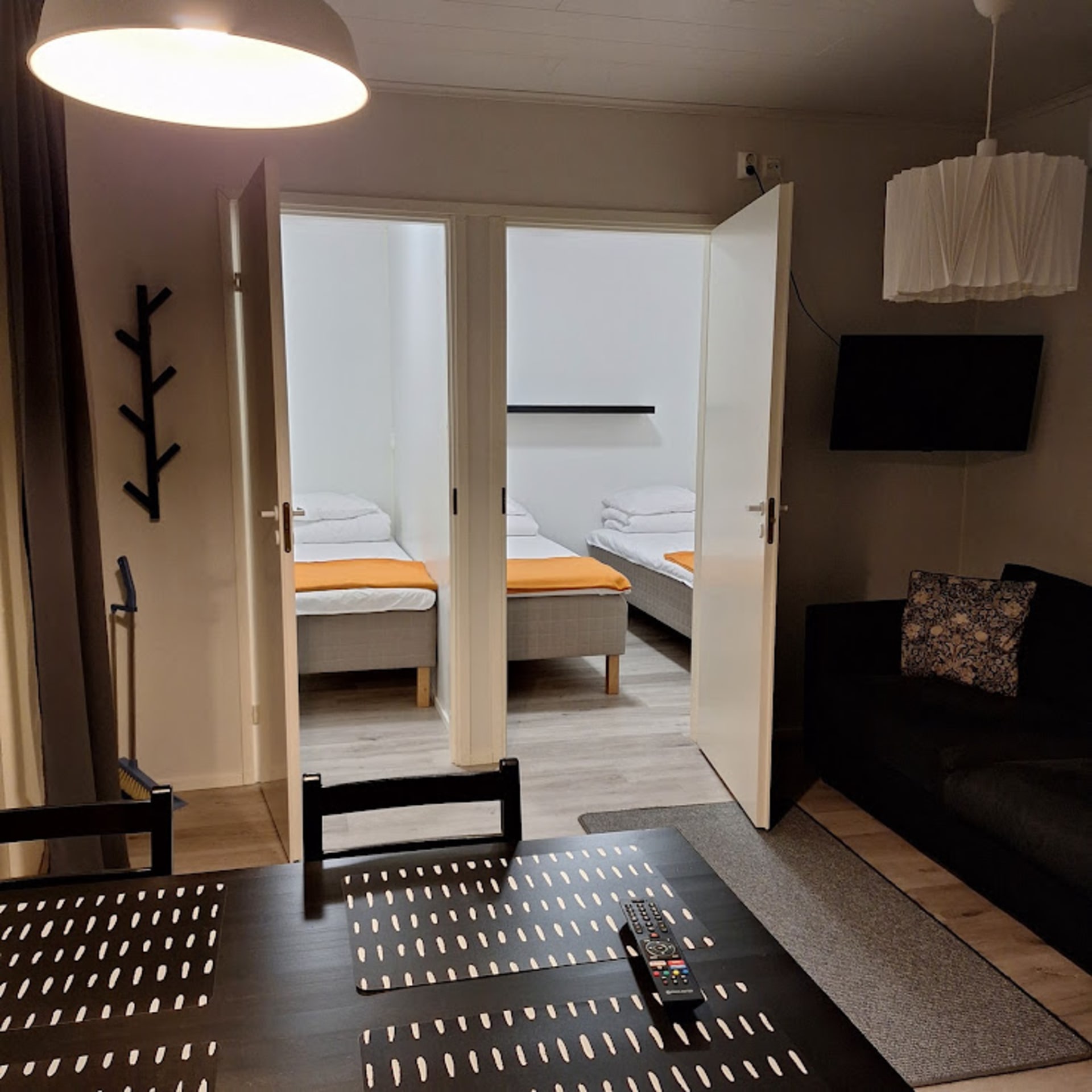 Livingroom and bedrooms