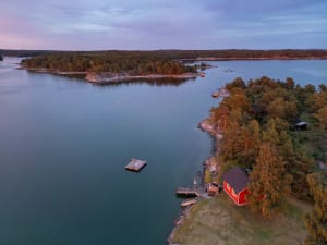 Fagerholm Sauna Aerial