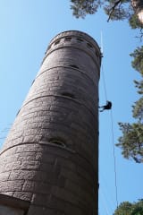 Pyynikin näkötornin köysilaskeutuminen