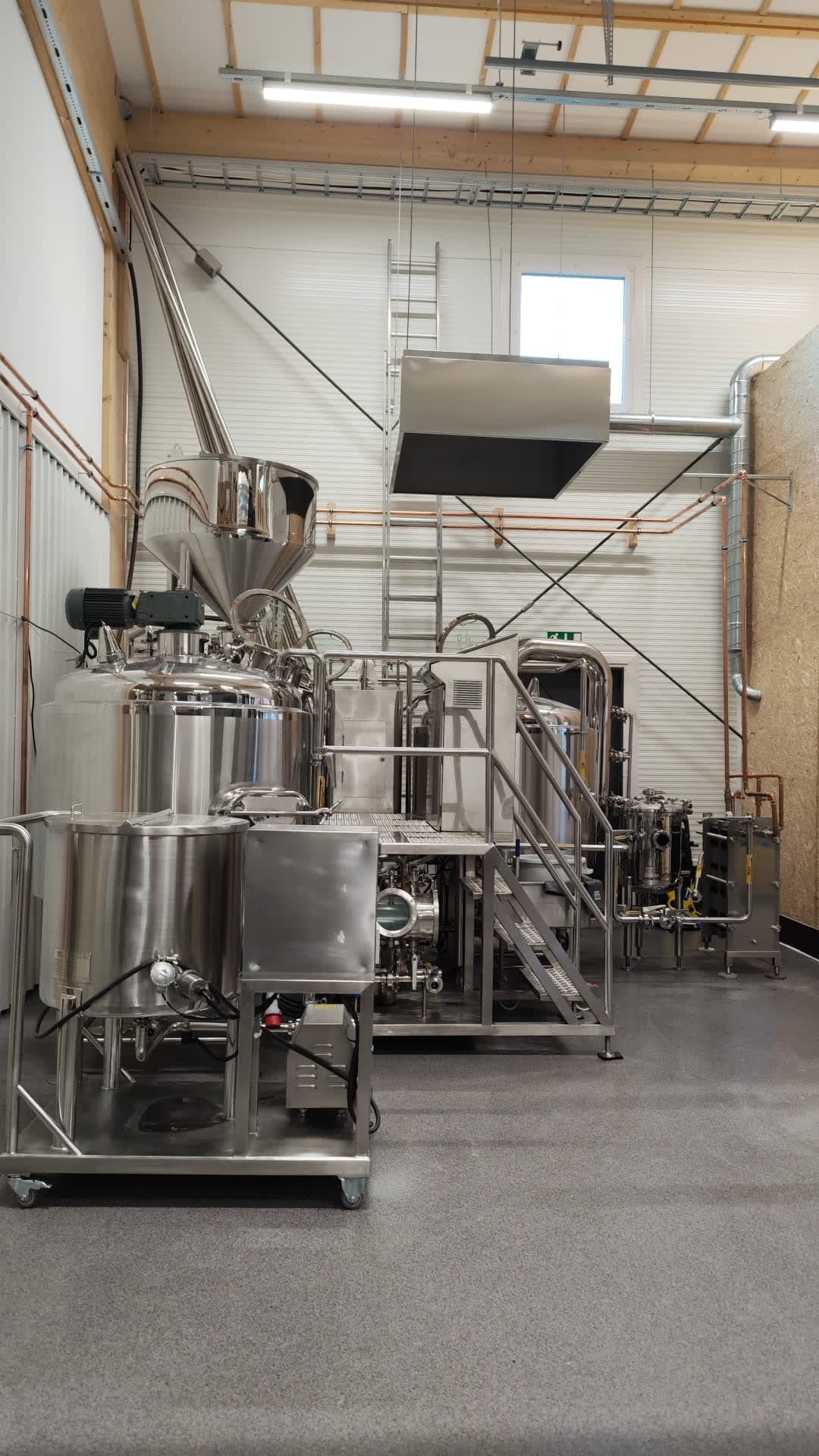 Equipment of the brewery