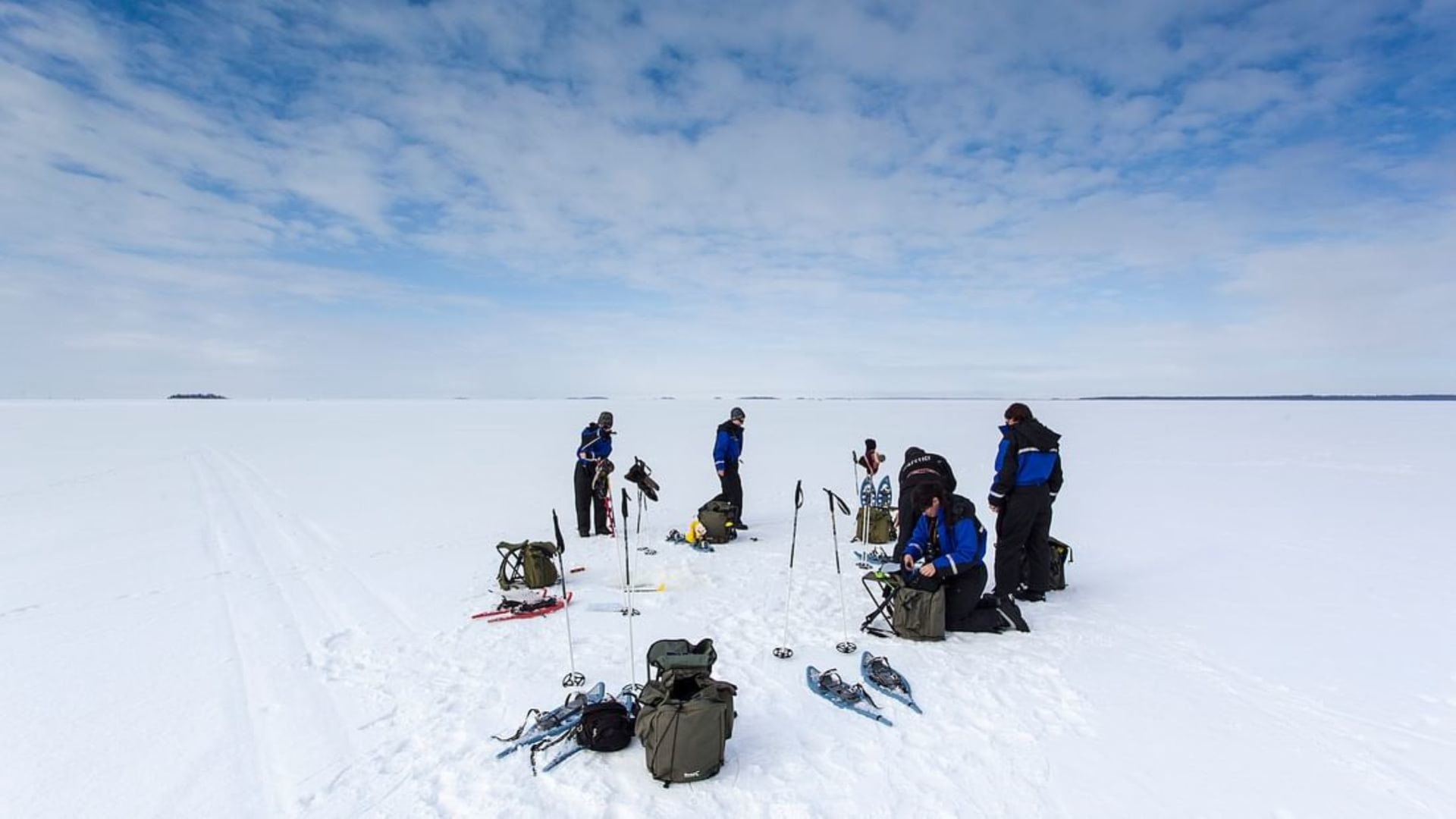 Ice fishing