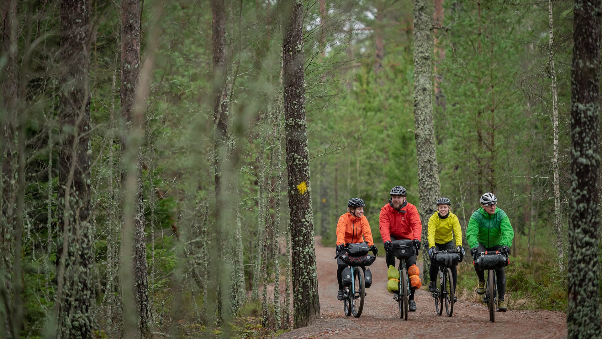 South by Cycle Bikepacking route