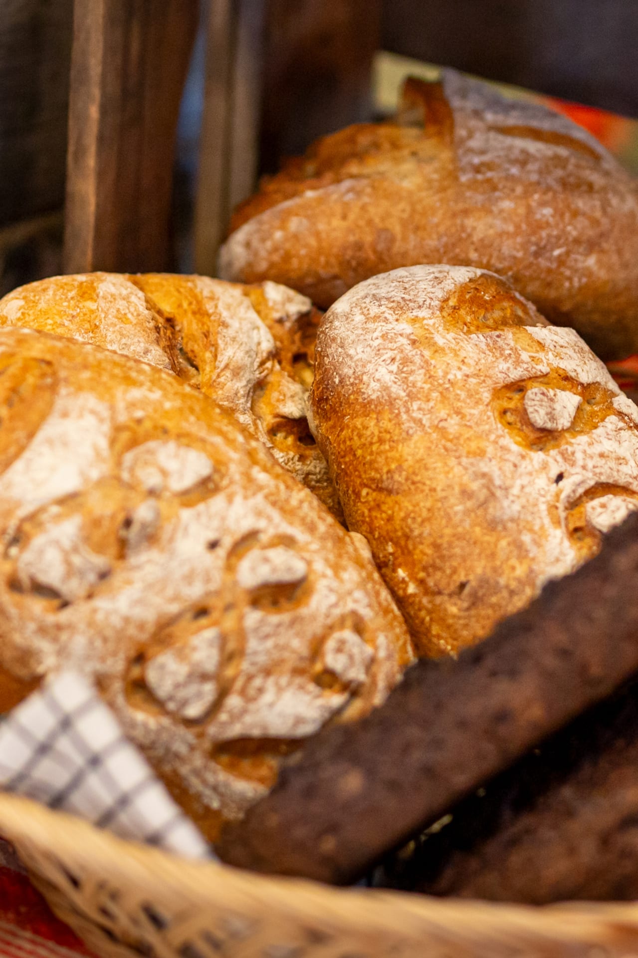 Our freshly baked bread