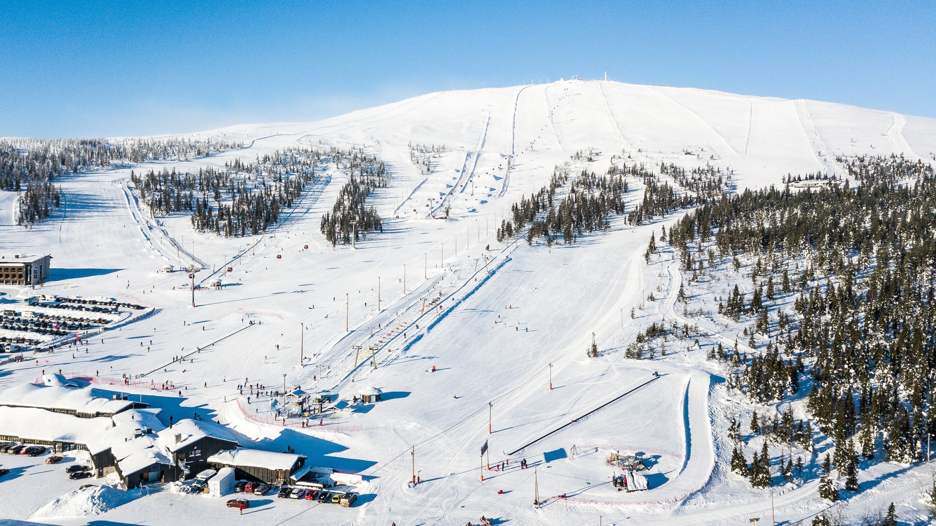 Ylläs Ski Resort North overview