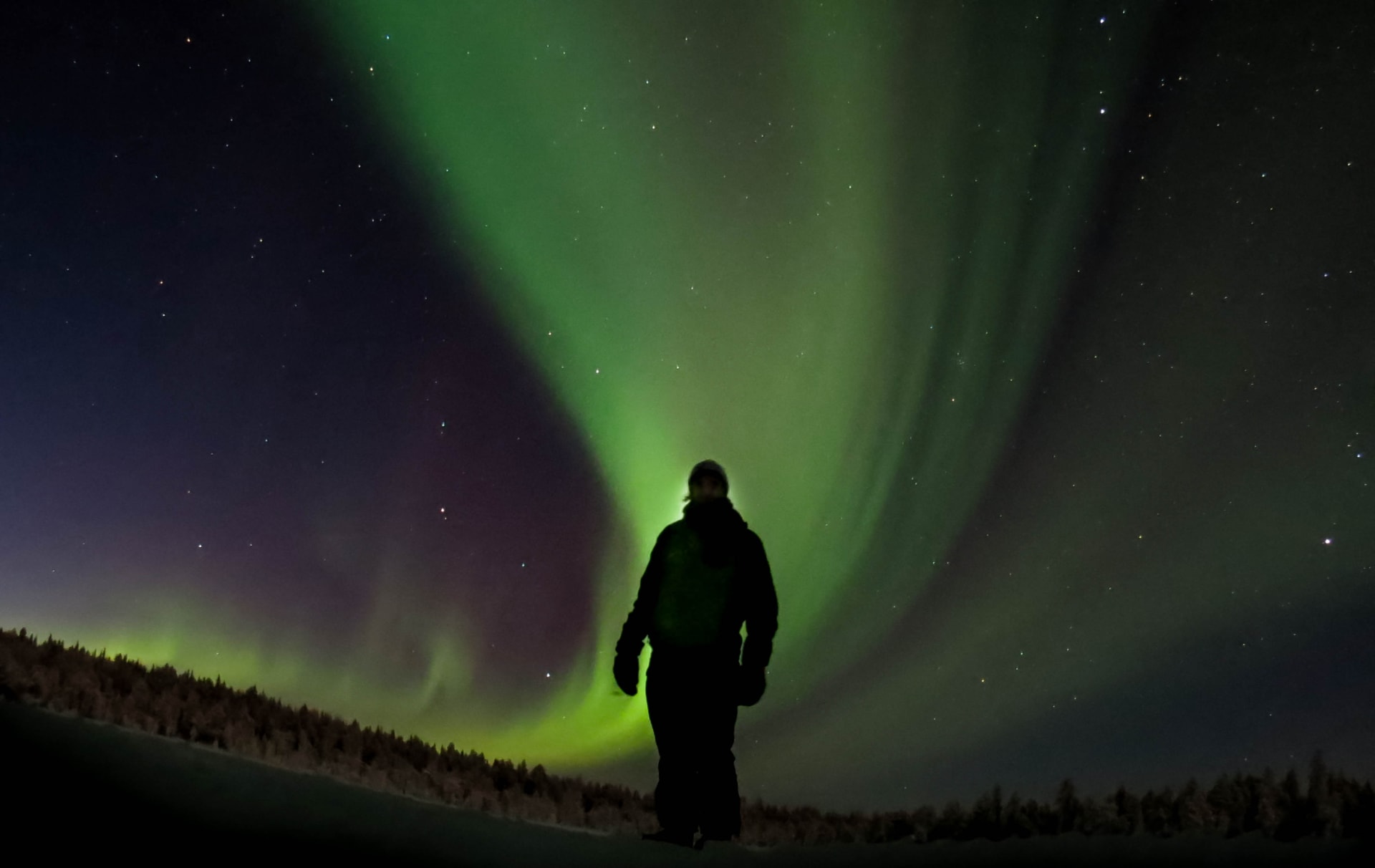 SEARCH OF THE NORTHERN LIGHTS BY COACH, Saariselkä