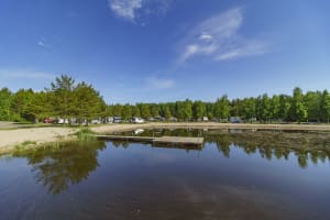 Ruutujärvi lake at Yyteri Resort & Camping