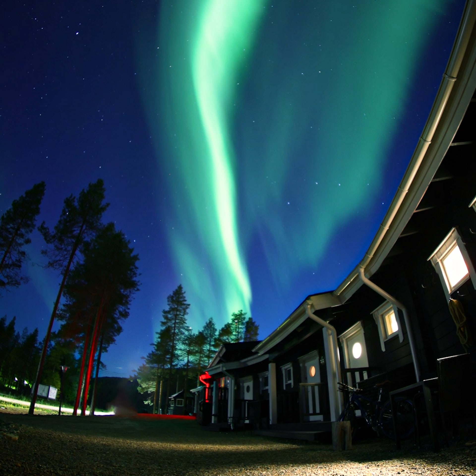 Northern Lights, front door