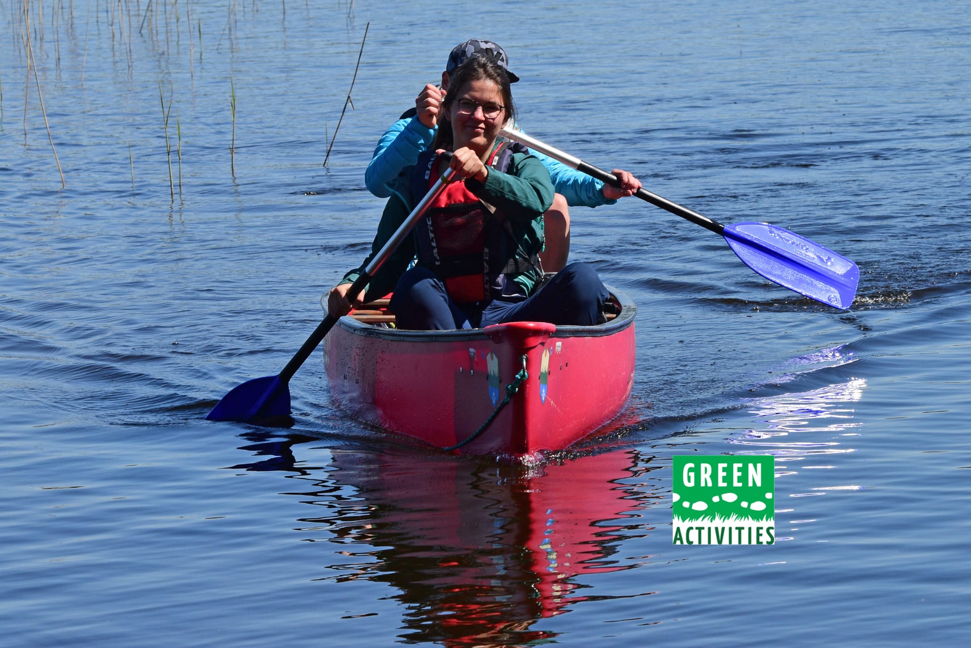 An open canoe is suitable for almost everyone