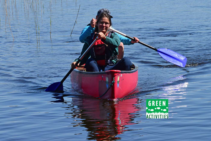 An open canoe is suitable for almost everyone