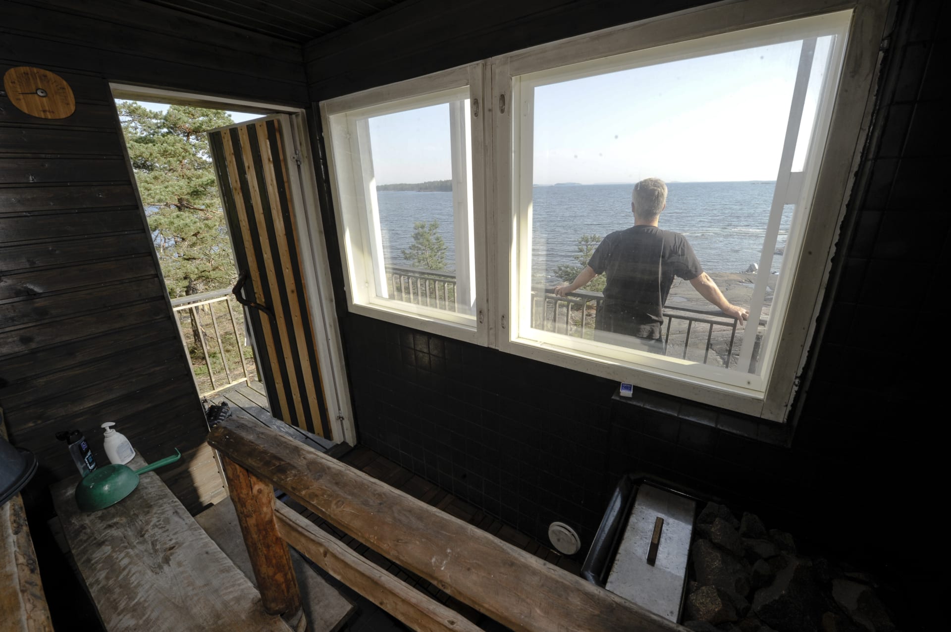 Try a real Finnish sauna