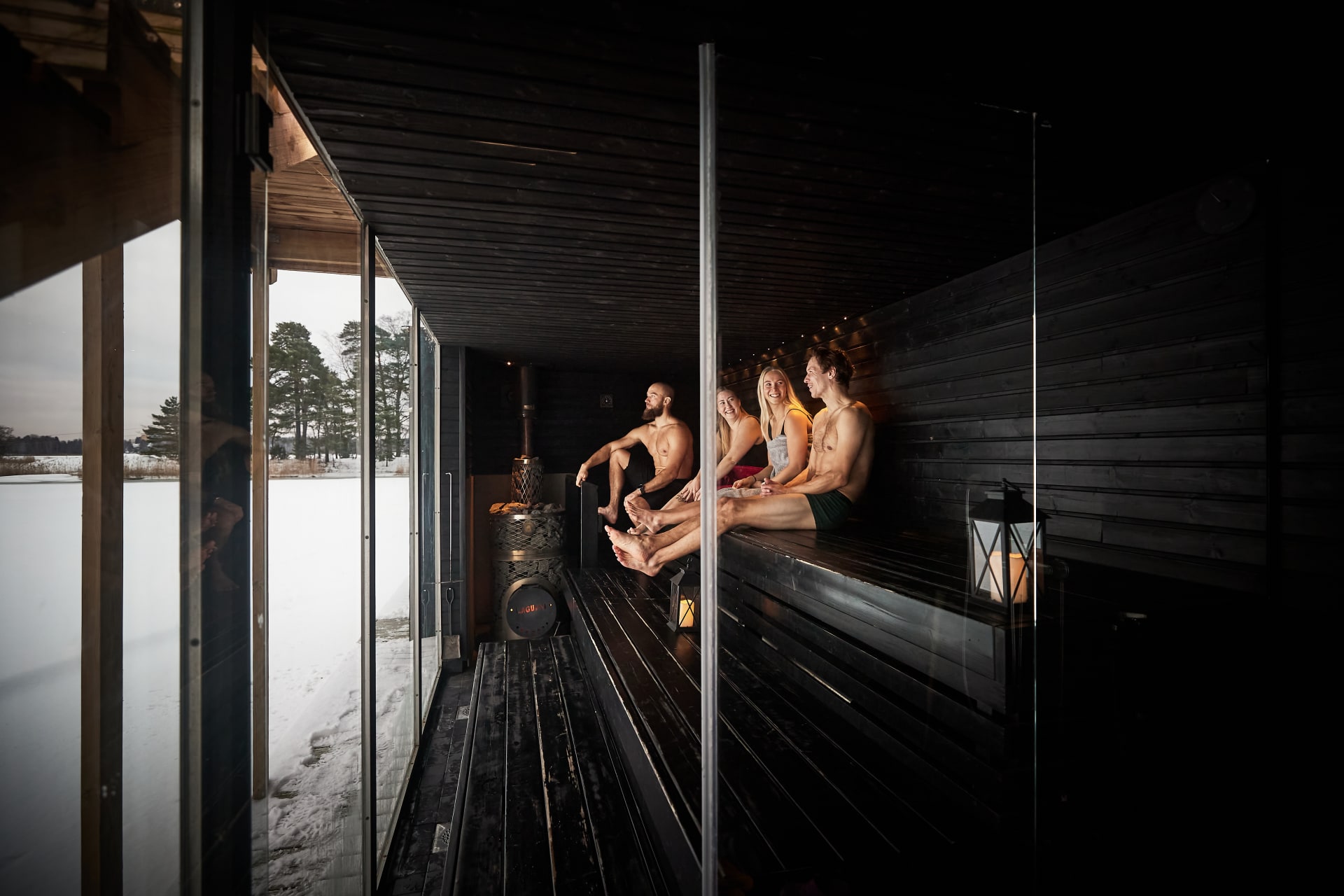 Public saunas and swimming in Keilaniemi