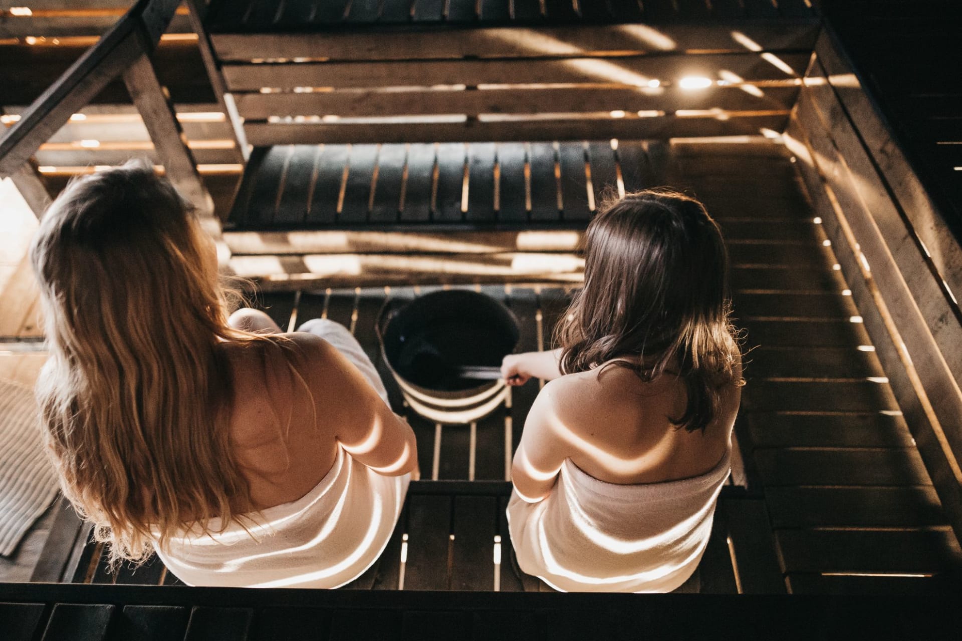 Smoke Sauna bathing