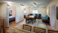 Living room at Riitan parsi at Niemilomat