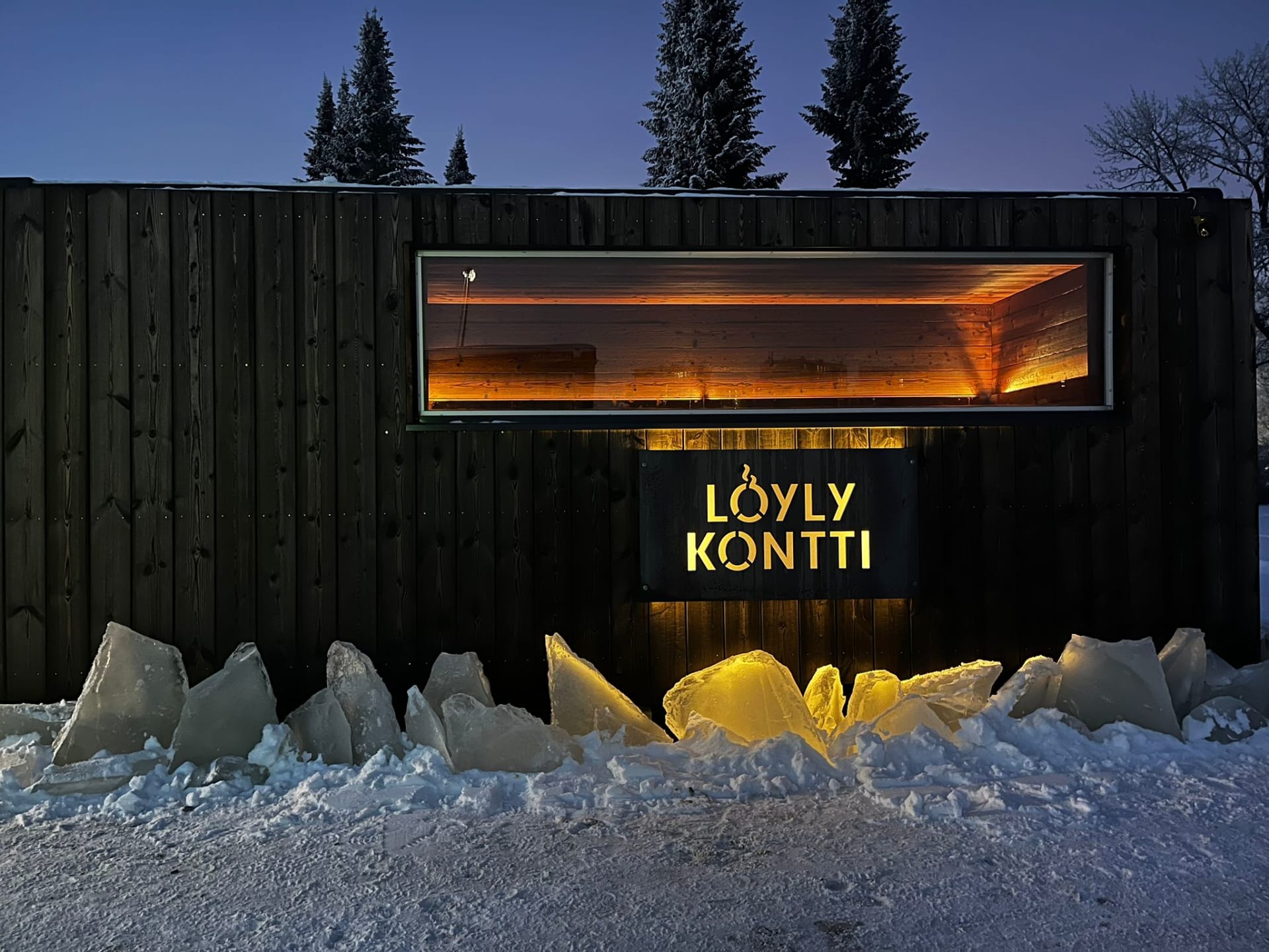 Löylykontti Tuira front